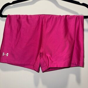 Under Armour Women's Vibrant Pink Athletic Shorts